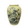 Bình Hoàng hoa Sen gốm Chu Đậu, hoạ tiết "Hoa Sen" vẽ truyền thống, cao 25cm